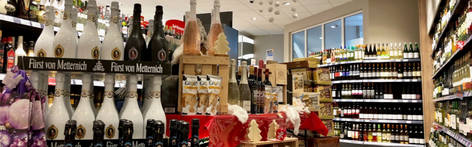 Spirituosenabteilung