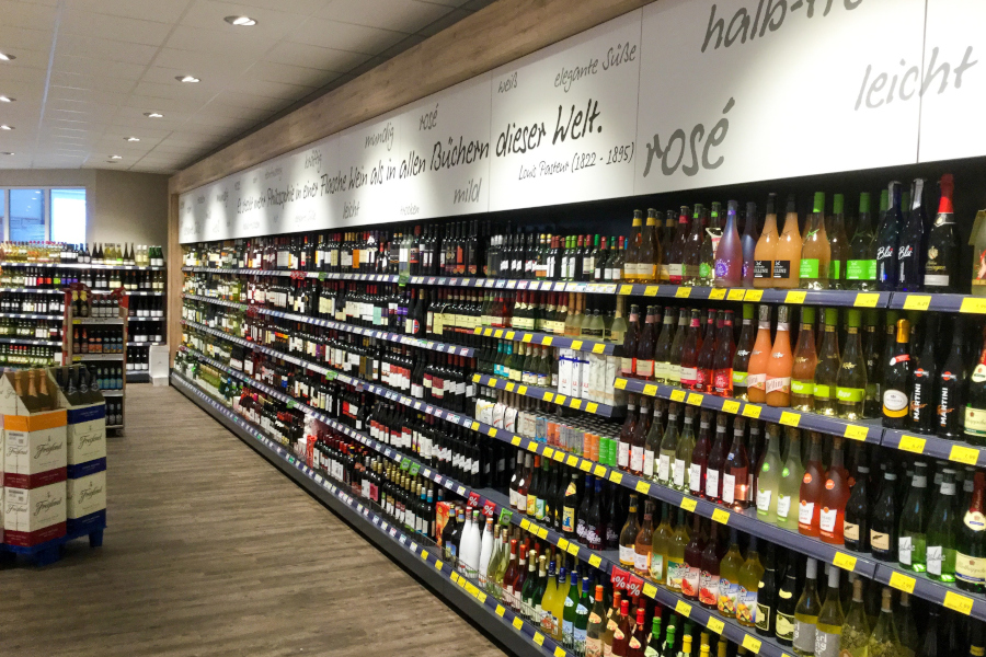Weinabteilung